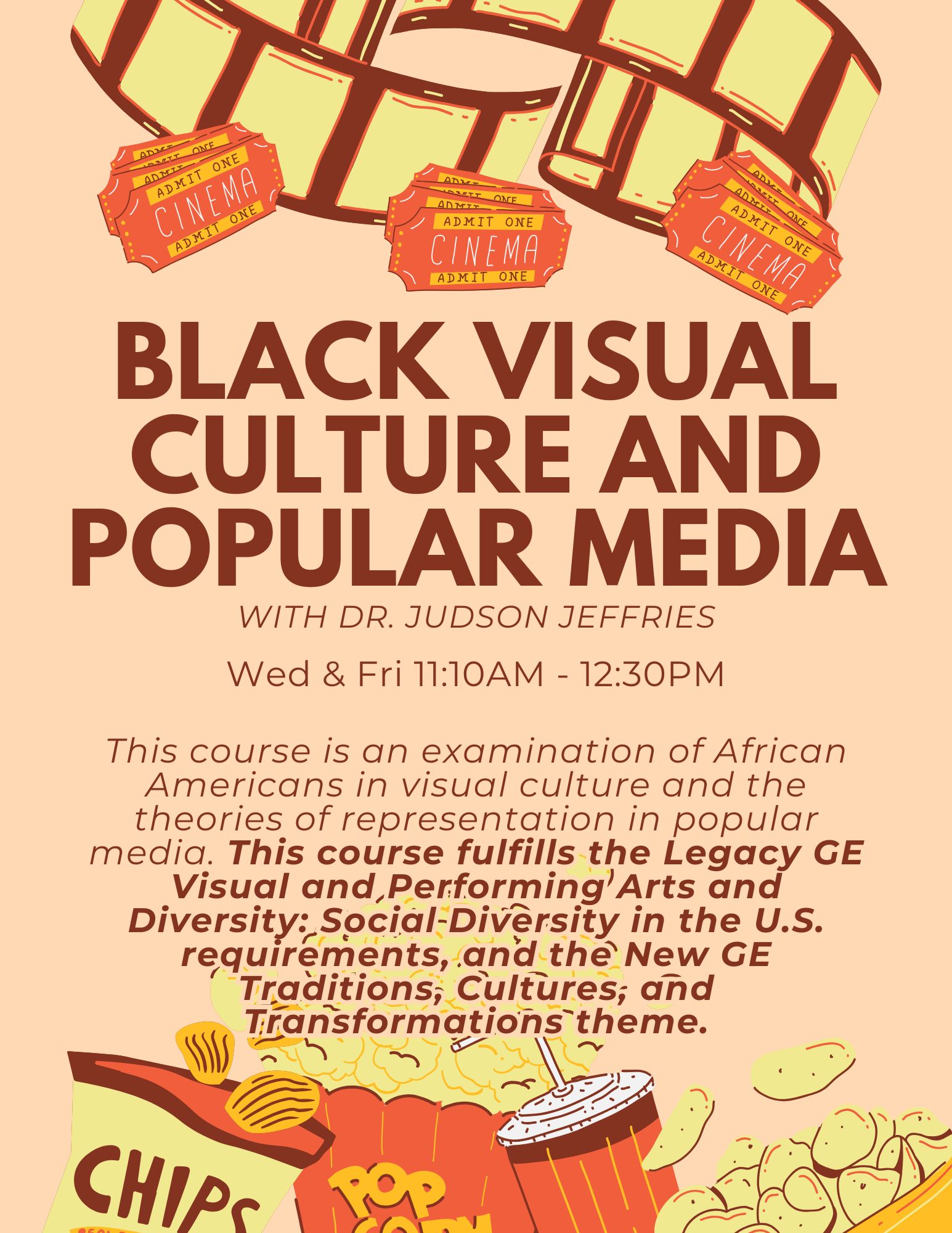 AFAMAST 4571 Black Visual Culture and Popular Media