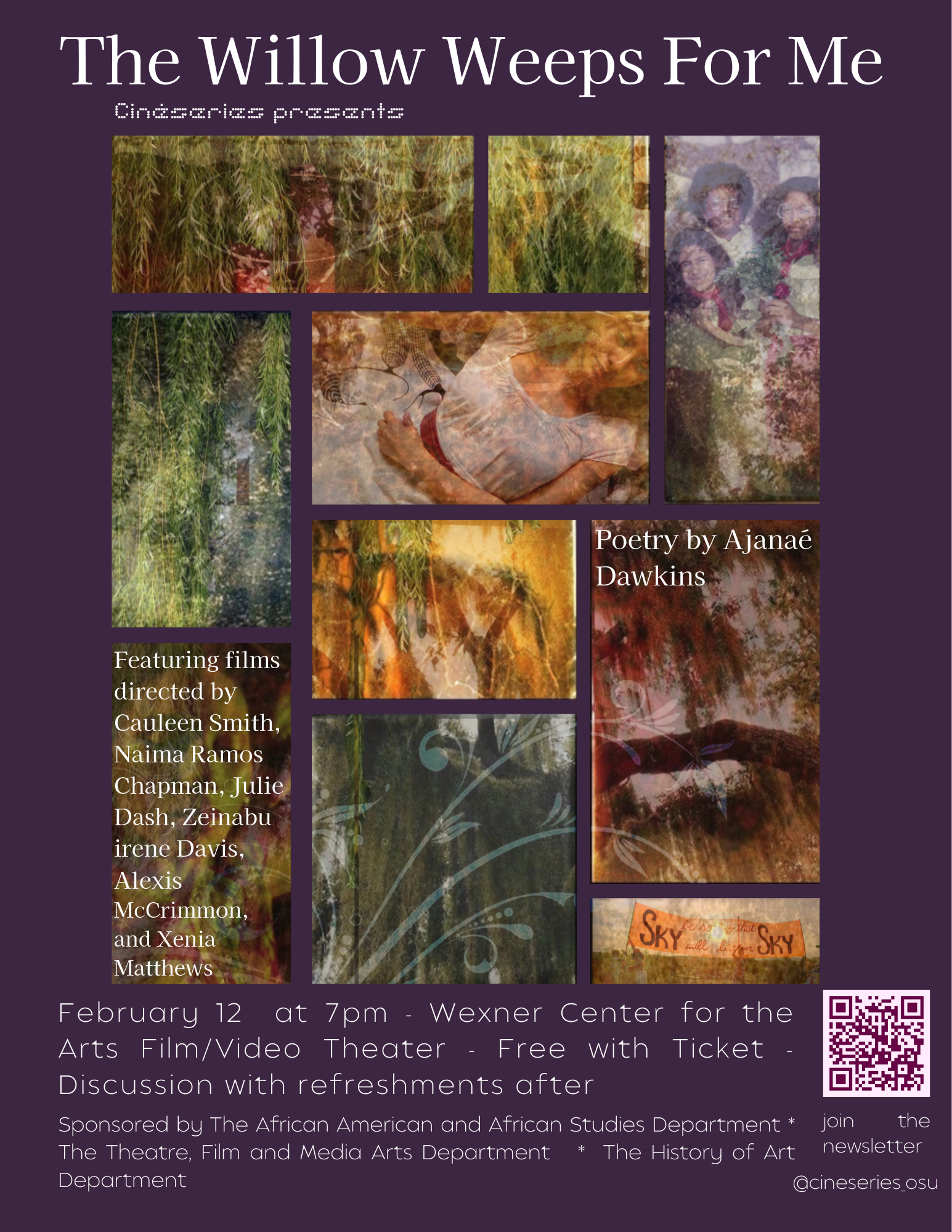 The Willow Weeps for Me Flyer