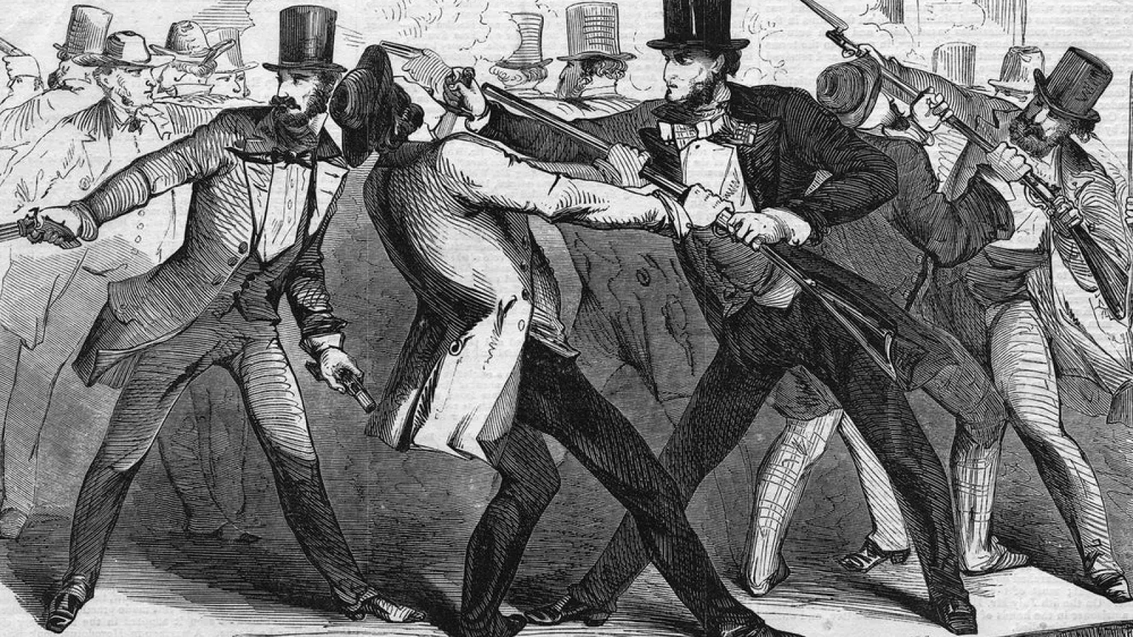 When violence broke out in congress