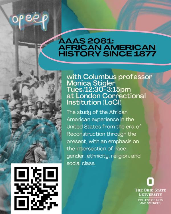 This is a Flyer for African Americans History from 1877.